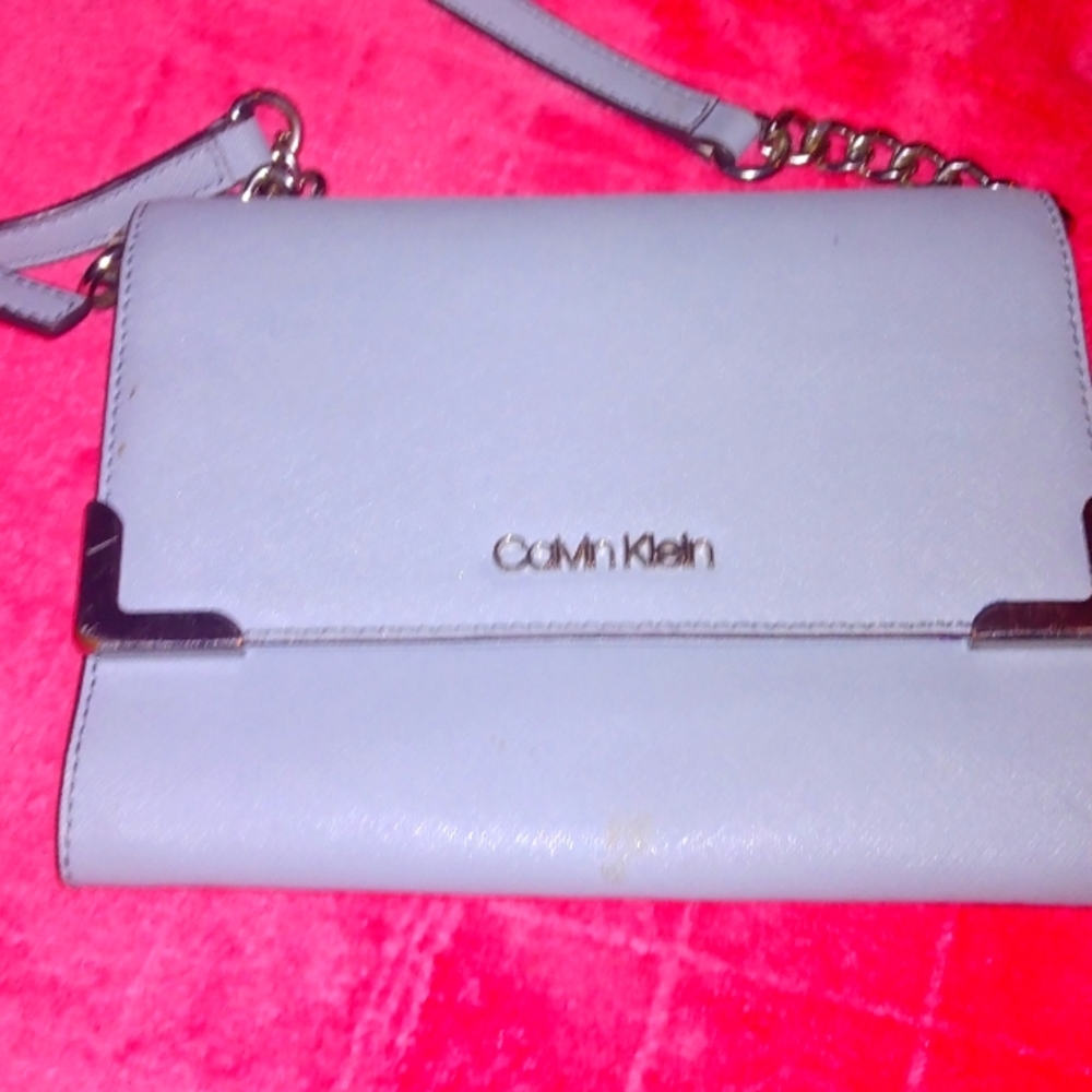 Baby blue crossbody Calvin Klein